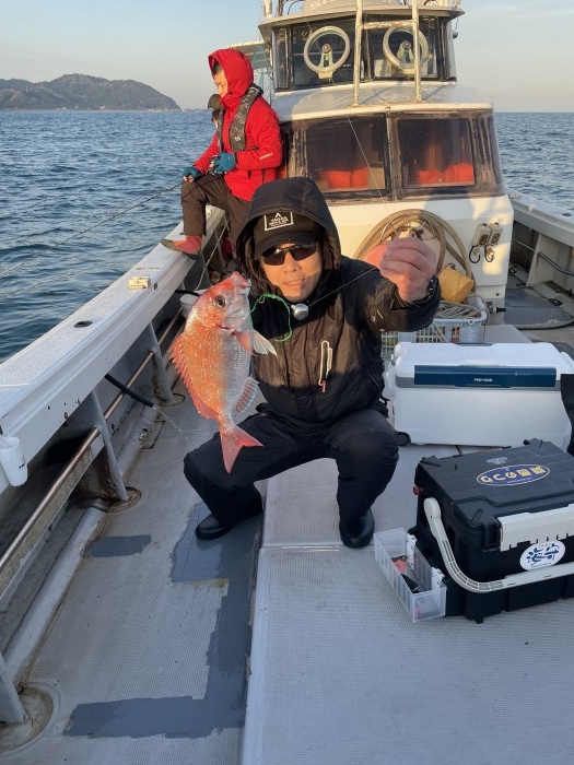 タイラバ便、流れは最高ですが の写真