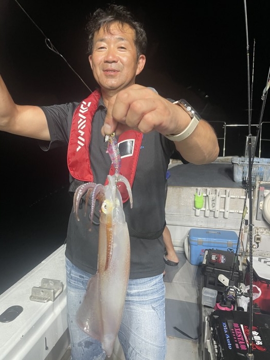 満月周りのイカメタル の写真