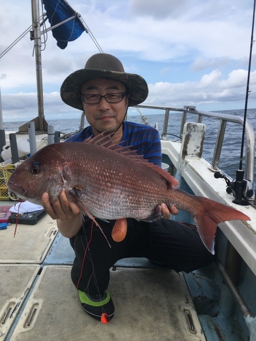 17日午前ジギング午後タイラバ便 の写真