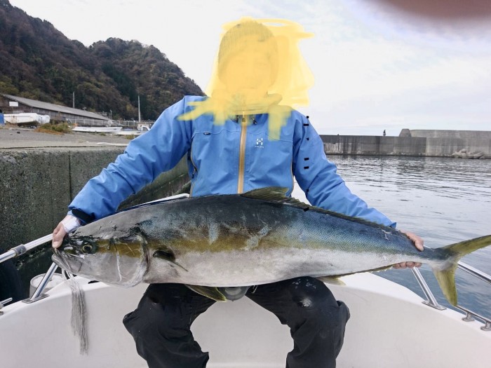 ヒラマサモンスター20.2キロ出ました の写真