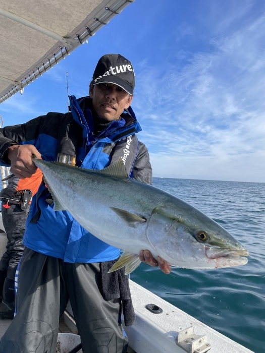 鰤ジギング釣果と状況 の写真