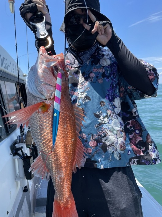 本日のアカムツスローロング便 の写真