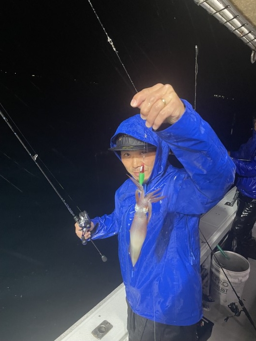 åœŸç ‚é™ã‚Šã§ã—ãŸãŒã€é‡£æžœã¯å¥½èª¿ の写真