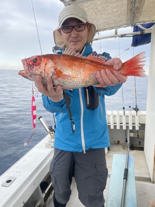 午前アカムツスロー良型多発 の写真