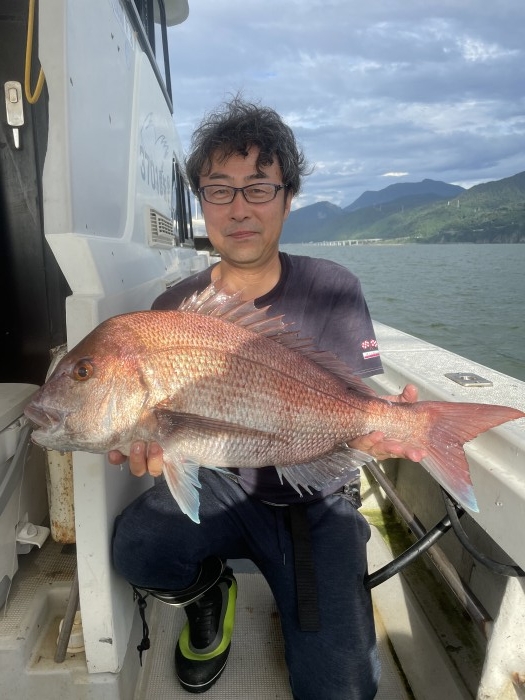 本日は一つテンヤ真鯛 の写真