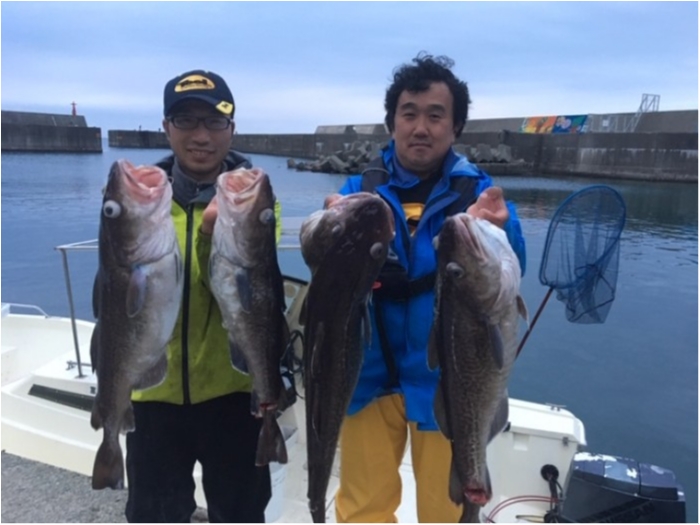 11月18日甘鯛、真鱈リレーチャーター便 の写真