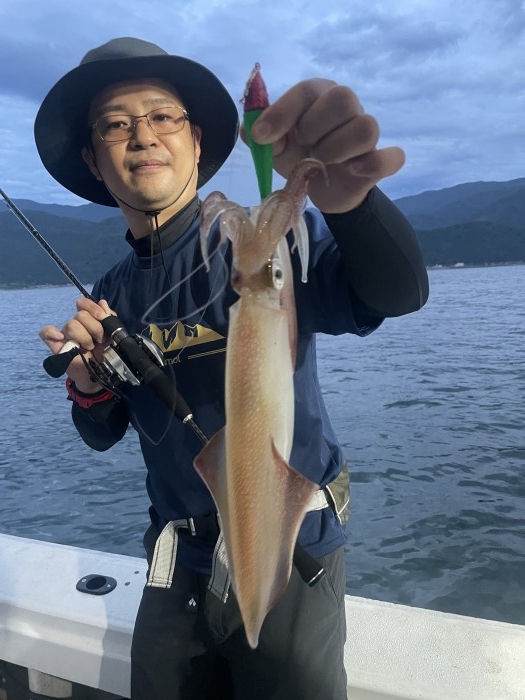 イカメタル、バチコン初出船 の写真