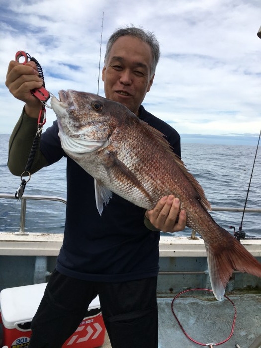 台風前の鯛ラバ出船して来ました。 の写真