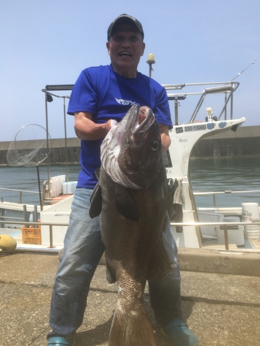 タイラバでイシナギ上がりました。 の写真